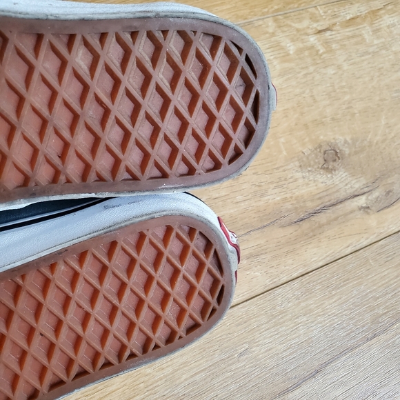 Never worn VANS Old Skool 751505 Low Canvas Skate Shoes Blue Mens 5.5 Womens 7 - Picture 8 of 8